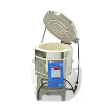 Load image into Gallery viewer, Tuckers Cone Art 1813G round glass kiln is a versatile model with an excellent size and 13.5 inches deep to accommodate your hot glasswork, including deeper slumping and draping.