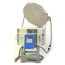 Load image into Gallery viewer, Tuckers Cone Art 1813G round glass kiln is a versatile model with an excellent size and 13 inches deep to accommodate your hot glasswork, including deeper slumping and draping.