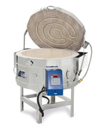 Tuckers Cone Art 2813G round glass kiln is an excellent choice for doing large amounts of glass fusing and slumping.