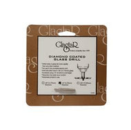 Glastar Diamond Coated Glass Drill Bit, 1/4