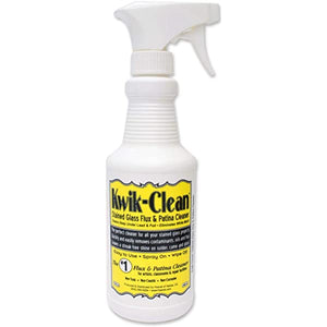 Kwik-Clean, Stained Glass Flux & Patina Cleaner